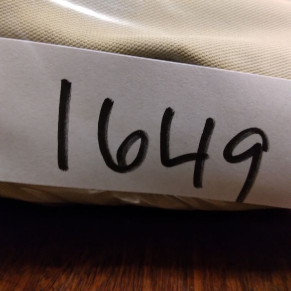 Callaway golf pants mens 36x32 khaki tan flat front chino polyester casual dress - Picture 8 of 8